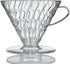 Hario V60 Plastic Coffee Dripper, Size 03, Clear...