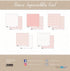 Papers For You - Scrapbooking and Craft Paper Kit | "Coral Essentials" Collection | Includes 10 Double Sided Papers with Different Designs | Size ...