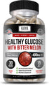 Kaya Naturals Healthy Gluco with Bittermelon Supplement | Support Healthy Levels and Function, 20 Herbs Vitamins and Minerals, Alpha Lipoic Acide,...