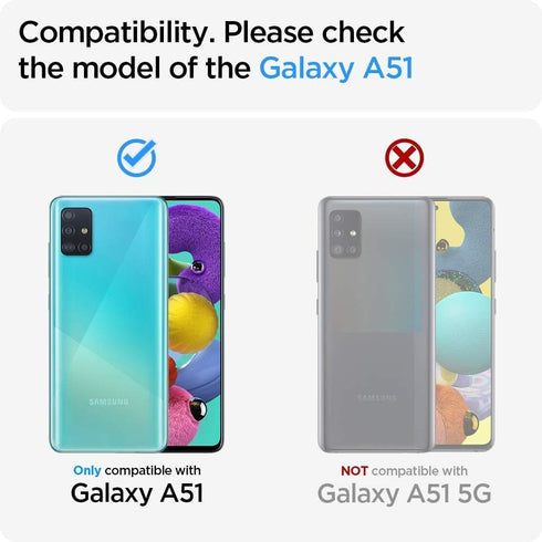 for Samsung Galaxy A51 Case Military Grade Built-in Kickstand Case Holder Armor Heavy Duty Shockproof Cover Protective for Galaxy A51 Phone Case (...