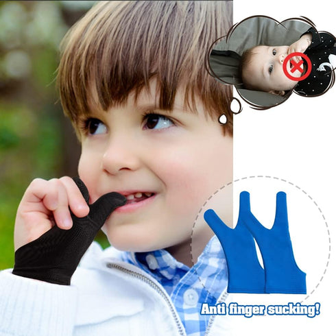 Thumb Sucking Stop for Kids, Nail Biter Stopper Gloves, Stop Thumb Sucking for Kids, Thumb Finger Guard, Stop Nail Biting Kids, Anti Skin Picking,...