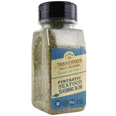 DennyMike’s Fintastic Seafood Seasoning Blend, Dill and Lemon Pepper Seasoning for Fish and Shellfish, All Natural Fish Seasoning and BBQ Seasonin...