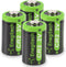 CR2 3V Lithium Battery, 3 Volt DLCR2 Battery for Golf Rangefinder Baby Monitor Funifilm Instax Alarm System Flashlight Non-Rechargeable (4 Pack)...