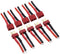 Blomiky 5 Pairs Female and Male 14AWG Silicon Wire Extention Deans T Plug Connector for RC Cars Drone Lithium Battery T Plug 5...
