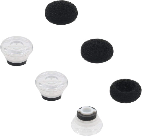 ALXCD Gel Eartips for Voyager Legend Headset, 3 Pcs Soft Gel Ear Tips & 3 Pcs Foam Covers, Fit for Headset Voyager Legend (S)...