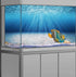 Undersea Aquarium Background, Blue Ocean Sea Sunshine Underwater Fish Tank Decorations Backdrop, Ecological Submarine Landscape Fish Tank Backgrou...