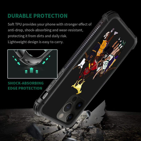 Case Compatible with iPhone 14 Pro Max Case,Basketball Player 35 Pattern case for iPhone 14 Pro Max Case for Boys Man,Desgin Shockproof Cover case...