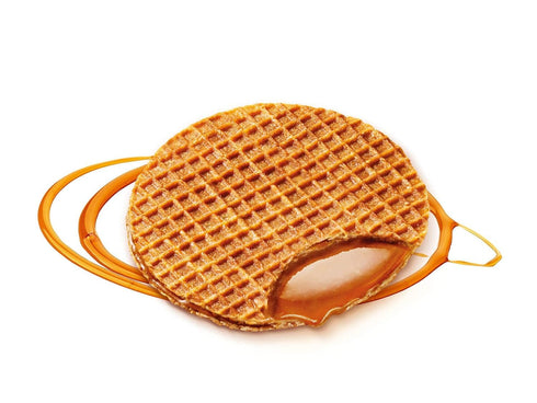 DAELMANS Caramel Stroopwafels - Authentic Soft Toasted Dutch Waffles, Cinnamon, Bourbon Vanilla, Certified Kosher Dairy - 8.11 Ounce (Pack of 1)...