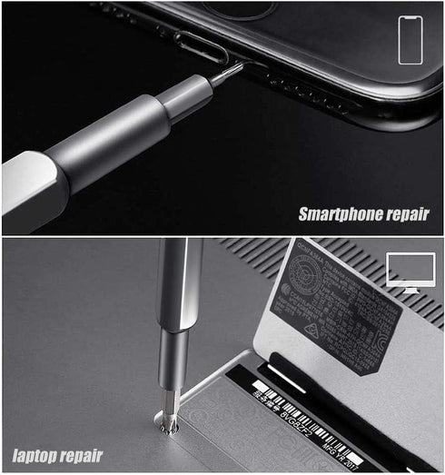 21bit Precision Screwdriver Set, Magnetic Screwdriver mini Set for Repairing Cell Phones, Watches, Laptops?Camera and Most Other Electronics (21 i...