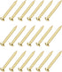 Small Nails (1.5x15mm) 60pcs, Brass Tiny Hardware Nails - for Household Woodworking, Brass Tone...