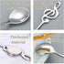 Music Note Spoons for Music Lover Gifts for Women Men Coffee Spoons Set for Coffer Lover Birthday Gifts for Friend Family Stainless Steel Musical ...
