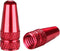 Bike Presta Valve Caps Red Presta Caps Aluminum Alloy Anodized, Fully Thread Red Air Dust Valve Stem Covers for Bike Used on Presta/French Valves,...