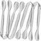 TTSAM 4 Pcs Ice Tongs Sugar Cubes Tongs, Mini Serving Tongs, 304 Stainless Steel, Silver, 4.33 x 0.63 inches...