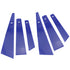 LQ Industrial Glue Spreader 6PCS Blue Plastic Glue Smear Sticks Applicator Leather Scraping Spreaders DIY Leather Craft Tool...