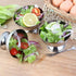 DOITOOL 2PCS Stainless Steel Ice Cream Bowls Set, Dessert Cups with Footed for Dessert, Sundae, Ice Cream, Fruit, Salad, Snack, Cocktail, Condimen...