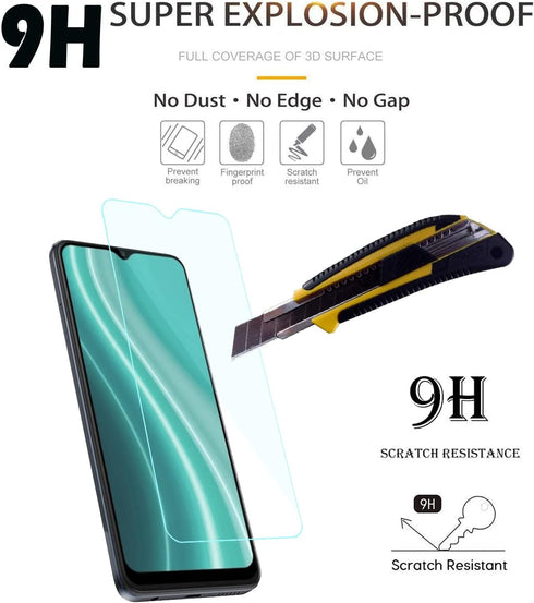 [ 4-Pack For Sky Devices Elite B63 Tempered Glass Screen Protector, Sky Elite B63 Glass Flim 9H HD Clear Anti-fingerprint [Anti-Scratch Shatter Re...