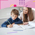 YASUOA 7 Pcs Infinity Pencil Inkless Pen with Erasers Morandi Color Everlasting Pencil Reusable Tree-Friendly Inkless Pencil for Writing Sketch Dr...