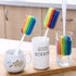 4PCS Cleaning Bottle Washer Coffee Cup Cleaning Colorful Sponge Cleaner Cup Washing Brush Long Bottle Brush...