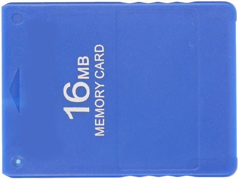 Yoidesu Memory Card for PS2, 16MB High Speed Game Memory Card Plug and Play External Data Card for 2 PS2 Game Console(Blue)...