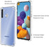 for Galaxy A21 Phone Case, Samsung A21 Phone Case, with Screen Protector, Design Well Made Shockproof Slim Clear Color Soft TPU Protection Cover C...