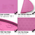 Silicone pet Food mat, Dog Food and Water mat, Raised Edge Rubber mat for Dog Bowls, Prevents Food and Water from staining Floors, Suitable for Sm...