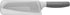 Berghoff LEO Non-stick Stainless Steel Wide Blade Santoku Knife 6.75" Grey PP Fitted Protective Sleeve Soft-touch PP Soft Grip Handle...