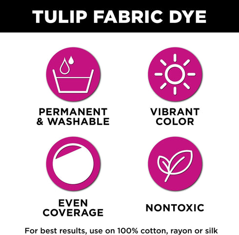 Tulip Permanent Fabric Dye Powder, Tulip Pink...