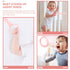 SAFIGLE Cribs 4pcs Baby Pull up Rings Baby Standing Walker Crib Tool Ring Baby Playpen Crib Hook Help Baby Stand Up Walking Training Tool for Newb...