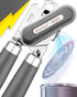 Can Opener, No-Trouble-Lid-Lift Manual Handheld Can Opener with Magnet, Smooth Edge Safe Cut for Beer/Tin/Bottle, Big Turning Knob Anti-Slip Handl...