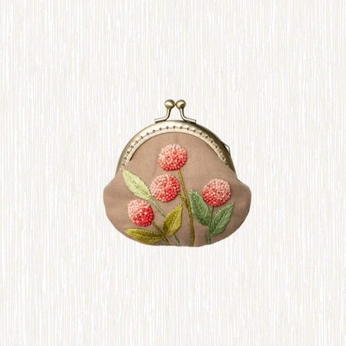 1 Set Coin Purse Embroidery Pouch Making Kit Lock Embroidery Tool DIY Coin Bag......