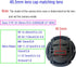 40.5mm Lens Cap Cover for Sony Alpha A6400 A6300 A6100 A6000 a5100 A5000 E PZ 16-50mm f/3.5-5.6 OSS,FE 28-60mm f/4-5.6 Lens,40.5mm Filter Thread[2...