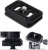 Quick Release Clamp Adapter, Mini Portable Aluminium Alloy Quick Release Plate Camera Mount Tackle Photography Accessory for TY-C10 T005 / T-025 B...