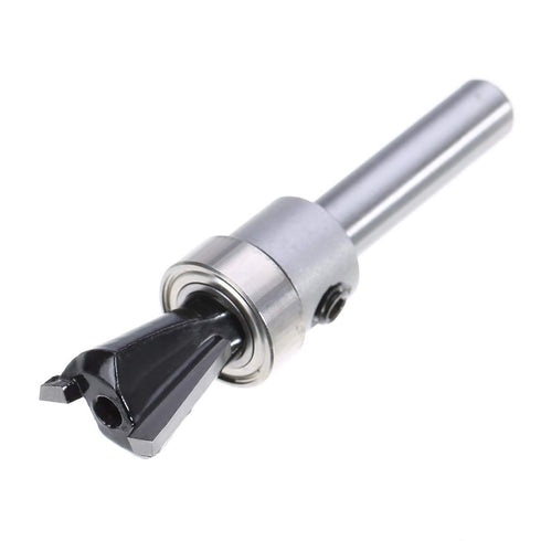 1/4" Shank Dovetail Router Bit, 10 Degree 1/2" Dia Wood Milling Cutter Tool for Furniture Building Cabinet Making Woodworking...