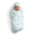 Delta Children 100% Cotton Muslin Baby Receiving Blankets for Girls and Boys – 47x47 Inches (Pack of 2), Sea Life...