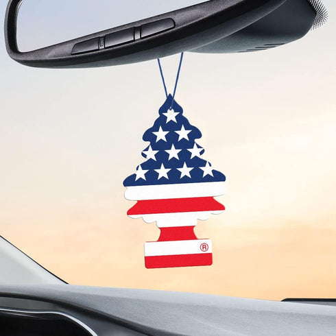 LITTLE TREES Car Air Freshener. Hanging Tree Provides Long Lasting Scent for Auto or Home. America, 24 Air Fresheners...
