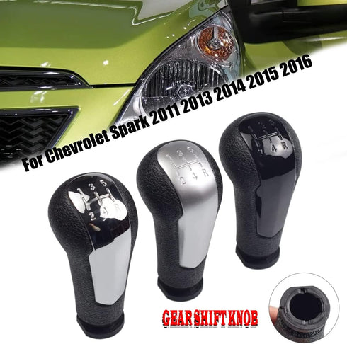 Car Manual Shift Knob, Car Gear Shifter Knob Stick Head Level for Chevrolet Spark 2011 2013 2014 2015 2016...