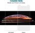 For iPhone 11 Screen Protector 2.5D Edge Tempered Glass Film Premium HD Anti Scratch 9H Hardness Retail Package for iPhone 11/iPhone XR 6.1“-2 Pac...