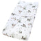 LifeTree Muslin Changing Pad Cover for Baby Girls Boys, 70% Viscose from Bamboo and 30% Cotton Natural Comfort Diaper Change Table Pad Covers, Sof...