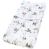 LifeTree Muslin Changing Pad Cover for Baby Girls Boys, 70% Viscose from Bamboo and 30% Cotton Natural Comfort Diaper Change Table Pad Covers, Sof...