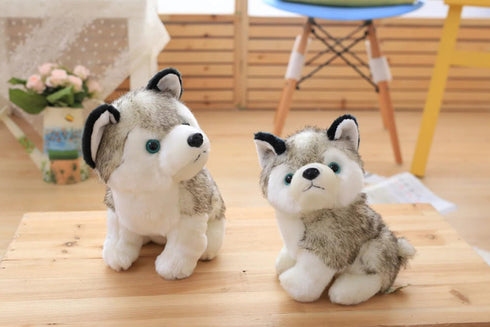 Plush Husky Dog Stuffed Animals Puppy Toys Dolls Gifts for Kids Boys Girls 8 Inches...
