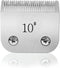 10 Blade Dog Grooming Clipper Replacement Blades Fit for Andis AG AGC AGP AGRC AGCL AGR Plus AGRV DBLC MBG SMC, Fit for Oster A-5 Dog Clippers, Si...