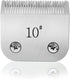 10 Blade Dog Grooming Clipper Replacement Blades Fit for Andis AG AGC AGP AGRC AGCL AGR Plus AGRV DBLC MBG SMC, Fit for Oster A-5 Dog Clippers, Si...