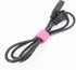 Pasow 50pcs Cable Ties Reusable Fastening Wire Organizer Cord Rope Holder 7 Inch (Hot Pink)...
