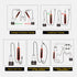 Power Circuit Probe Tester 6V-24V DC Test Light Short Circuit Tester Component Activation Electrical Tester Polarity Identify Continuity Tester wi...