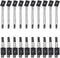 Cable Nylon Ties,Cable Classification Organizer Ties,Desktop Wire Self Adhesive Ties,20 Pieces Black Cable Ties...