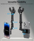 Rear View Mirror Phone Holder, Rearview Mirror Phone Holder for Car, Rotatable and Retractable Car Phone Holder Mount, Car Truck Essentials Access...