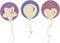 Double -Layer Balloon Metal Cutting Dies for Card Making, Paper Embossing Die Cuts Kit Templates, Storage Pockets Supplies, Photo Frame Album DIY ...