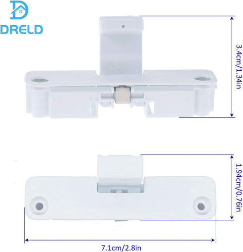 W10240513 Washer Lid Latch Lock Strike, Replace Part # P4514459, PS2579805, AP6017583, Replacement for Whirlpool, Kenmore, Amana, Maytag Roper, Sears