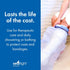 Brownmed Seal-Tight Original Cast & Bandage Protector - Waterproof Adult Leg Cast Cover - Adult Short Wide Leg...