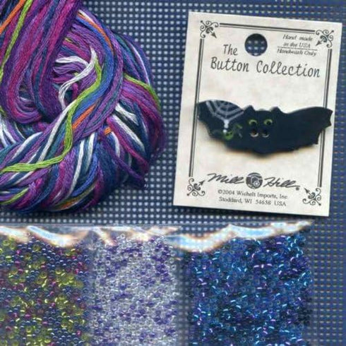 Mill Hill Beads Buttons Counted Cross Stitch kit - Tangled Web...